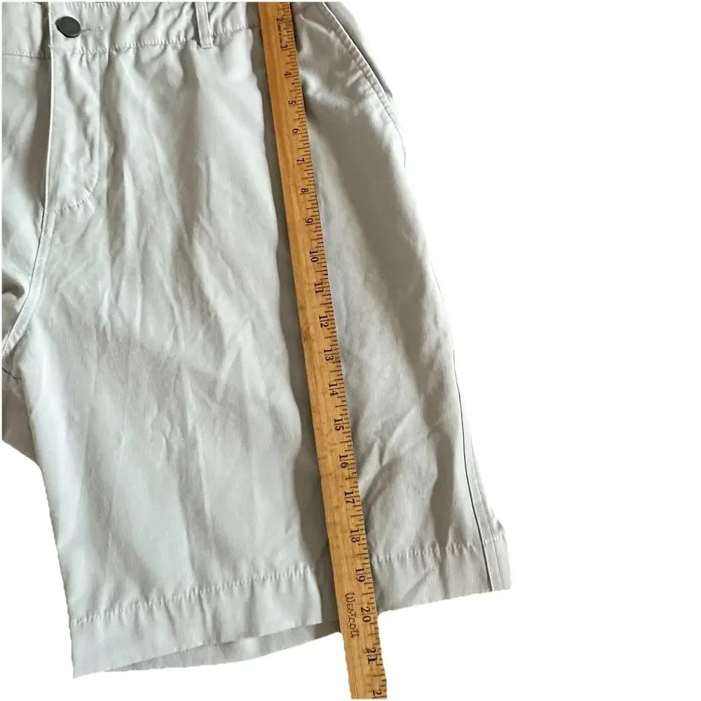 Faherty All Day™ Short 2.0 (7”) Ice Grey Size 38 Mens Stretch Performance Shorts